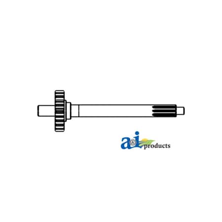A & I Products Input Shaft, Transmission 13.2" x6.2" x6.2" A-1862423M3